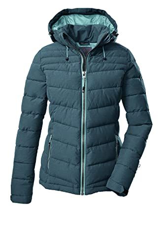 killtec Women's Quilted Jacket - Skane WMN - Dark Tealgreen - Size 48