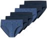 Schiesser Heren slip / onderbroek 6 pack 95/5 Essentials - Cotton