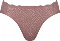 sloggi ZERO Feel Bliss High leg Dames Onderbroek - Cacao - Maat XL