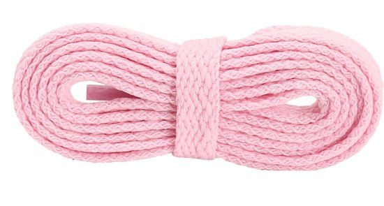 Sneaker Laces - Pink - 120cm - Flat - Polyester