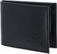 oxmox Leren portemonnee Leather RFID Protect Pocketbörse Crab 2.0 Embossed Black zwart