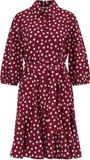 WE Fashion Dames jurk met strikceintuur