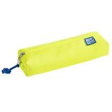 Oxford, Favorit Pennenetui, rond, middelgroot, 1 vak met ritssluiting, 7 x 21 x 21 x 4 cm, neongeel