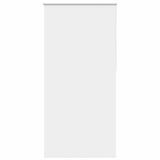 vidaXL Rolgordijn verduisterend 105x210 cm wit