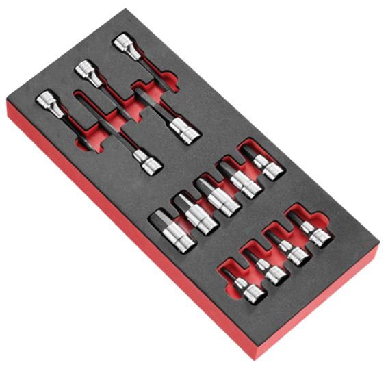 Module schroevendraaierdoppen 1/2" 6-kant - MODM.SHPB
