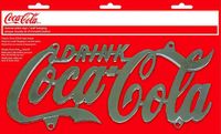 Coca-Cola Kenteken Plaat Chroom