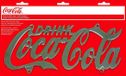 Coca-Cola Kenteken Plaat Chroom