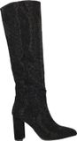 Mexx Hoge Laars Krystal Indy Zwart - Dames - Maat 41