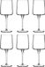 Pasabahce Iconic Wijnglazen 43 cl - 6 stuks - Transparant Glas