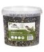 Dehner Natura Premium wildvogelvoer, strooivoer, het hele jaar door eiwitrijk/energierijk, hoogwaardig vogelvoer voor wilde vogels, in emmer, 3 kg (5 l)