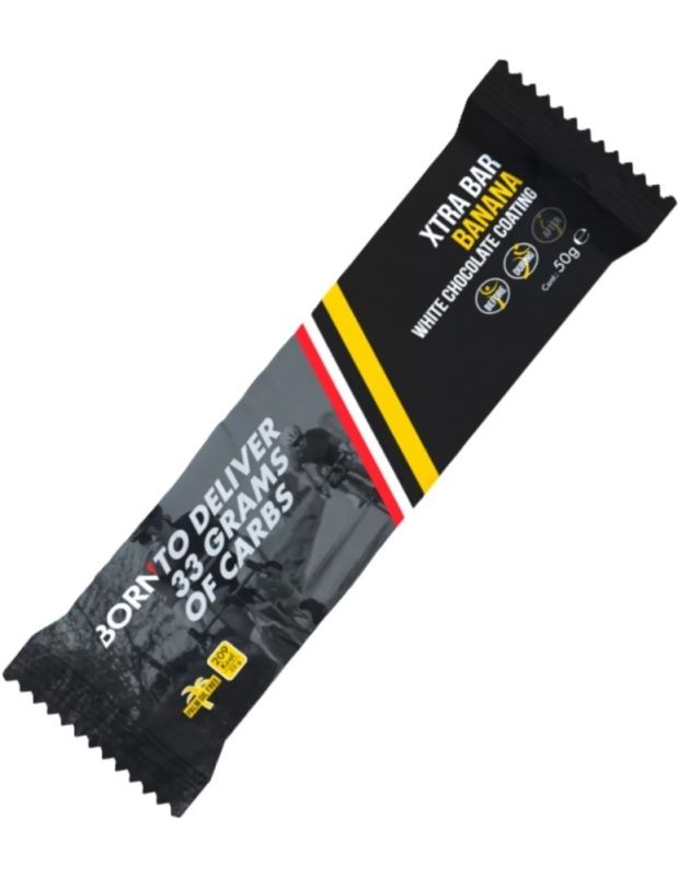 born sportscare Born Reep Xtra Banaan Wit Choc 50gr