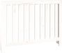 vidaXL Radiatorombouw 108.5x19x84 cm massief grenenhout wit