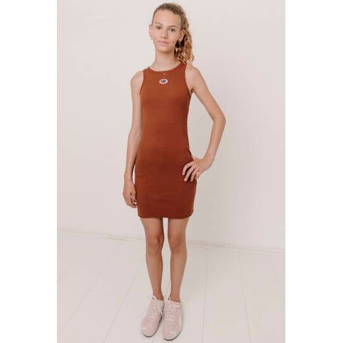 Frankie&Liberty Zomerjurk Donkerbruin