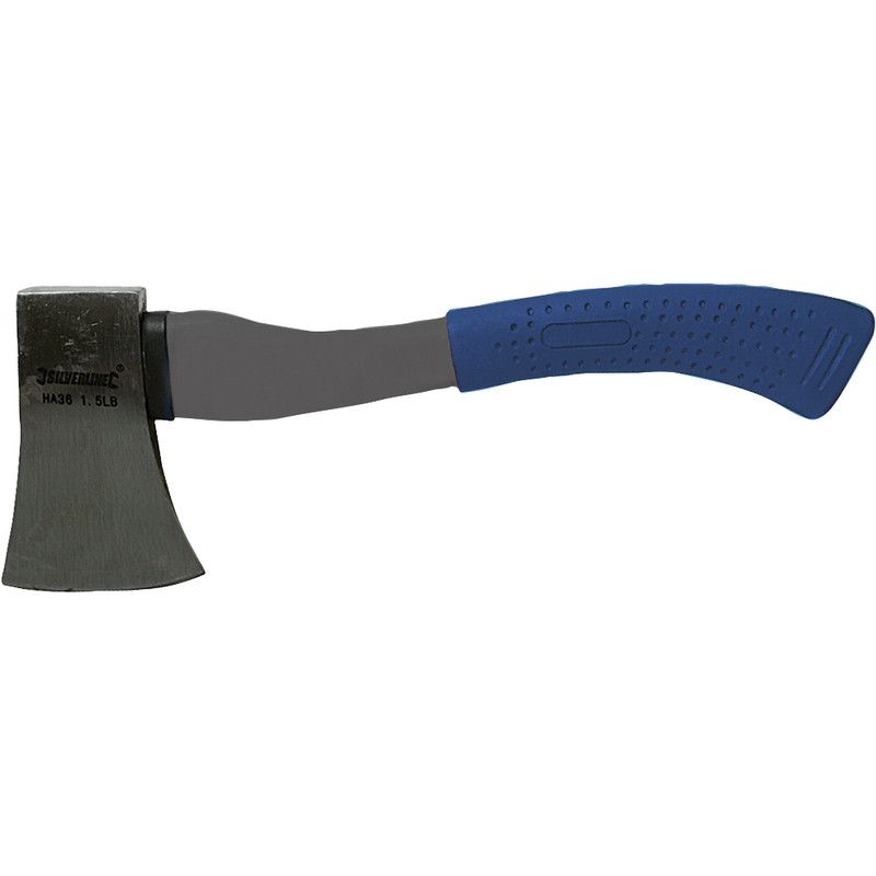 Silverline Handbijl glasfiber steel 600g
