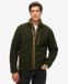 Superdry Outdoor fleecetrui met volledige rits Heren XL Surplus Goods Olive Green