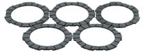 Kreidler Plaquettes d'embrayage, jeu de plaquettes de friction d'embrayage pour Kreidler Florett, 5 pièces