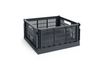 HAY Colour Crate L Carré 42x42 cm Anthracite