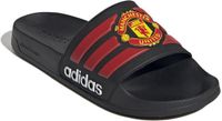 Adidas Manchester United slippers Adilette zwart/rood - Maat 39