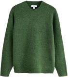 Next - Heren - Comfortabele trui met ronde hals en ruimvallende pasvorm - Groen