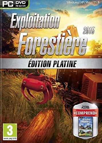 Just for Games Exploitation Forestière Simulator 2015 - Edition Platine - Just For Simulation