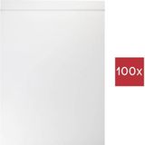 TRU COMPONENTS Hersluitbare zak zonder etiketstrook (l x b) 250 mm x 180 mm Transparant Polyethyleen 100 stuk(s)