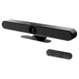 IPEVO VC-B4K UHD 4K Video- en audiocamerasysteem voor vergaderruimtes, alles-in-één videobar, automatische spraakherkenning en framing, 6 x 20 W (2 x 10 W)/120° FOV microfoons / luidsprekers,
