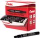 Pentel permanente marker zwart, aluminium behuizing, 36 stuks display