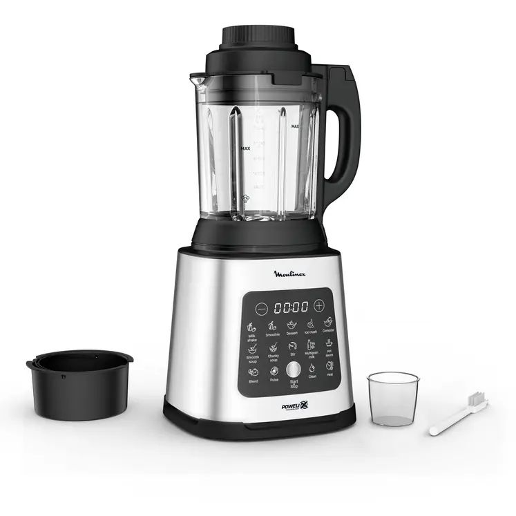 Moulinex Perfectmix Cook LM83SD10 Blender - 1400W - 1.75L - Zilver