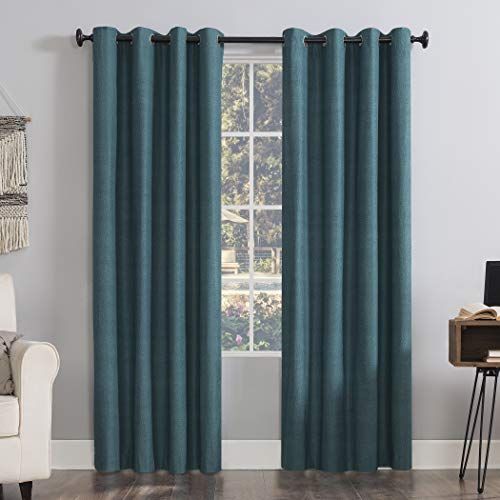 Sun Zero Columbia - 2-pack - Verduisterende Gordijnen - 127 x 160 cm - Groenblauw