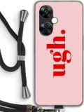 Case Company® - OnePlus Nord CE 3 Lite Hoesje met Koord - Ugh - Back Cover
