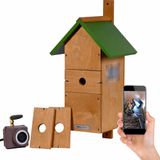 Dobar 22076FSCE Vogelhuisje Ophanging Groen, Hout