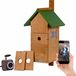 Dobar 22076FSCE Vogelhuisje Ophanging Groen, Hout