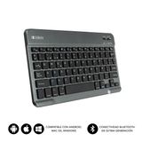 SUBBLIM TECLADO SMART BLUETOOTH GREY QWERTY Spaans Zwart, Grijs