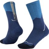 BUFF Merino Midweight Crew Socks, Unisex, Blauw, Sokken, maat: 45-47