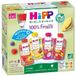 Hipp Gourde Bébé Bio Fruits Multipack 4 Variétés Dès 4/6 Mois 8x90 g
