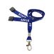 Customcard ltd® Staff 5 stuks metalen clipband voor ID-kaarthouder, blauw