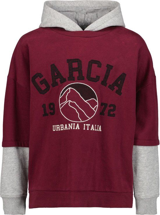 GARCIA Jongens Sweater Rood Maat 176 - Herfst/Winter 2022