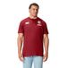 Canterbury Katoenen jersey met Britse en Ierse leeuwen, rode dahlia, XS