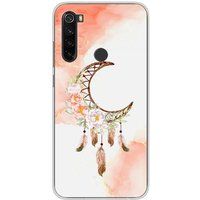 1001 coques Xiaomi Redmi Note 8T Dreamcatcher Lune Bedrukt Siliconen Hoesje
