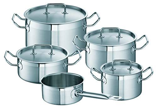 Schulte-Ufer Profi Line - Meesterset - 5-delig - 18/10 staal