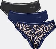Sloggi Women GO Crush High leg (3-pack) - dames slip - multicolor - L