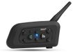 Intercom moto Bluetooth - 1200 m - 6 pilotes - Casque duplex