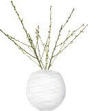 LSA International Boulder Vaas Wit - Ø 30,7 cm - H 32,4 cm