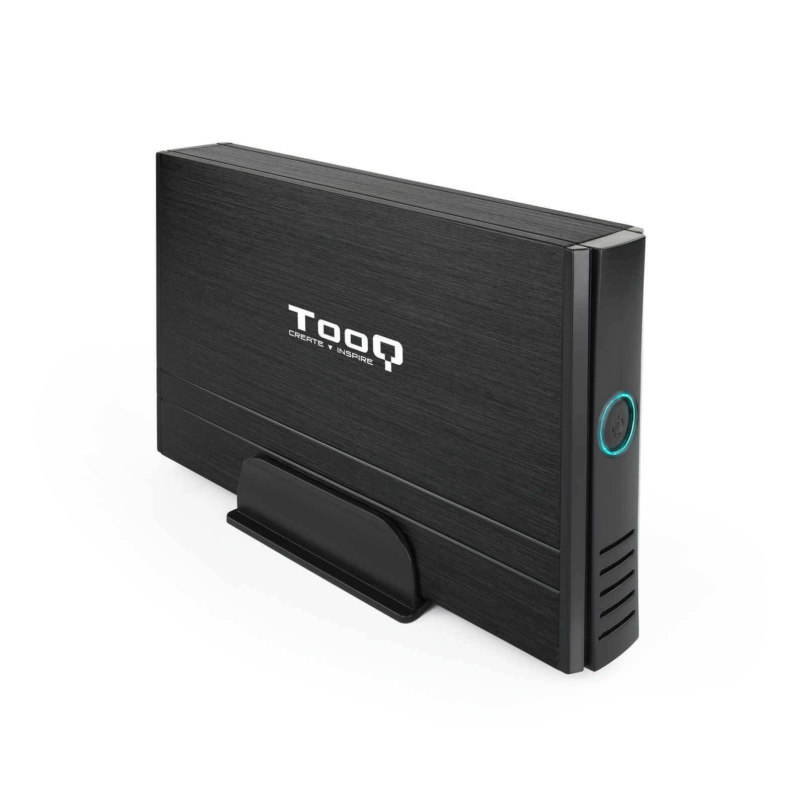 TooQ TQE-3520B - Behuizing voor opslagstations - Zwart