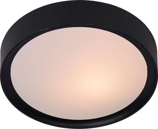 Lucide LEX Plafondnière - Ø 25 cm - Zwart