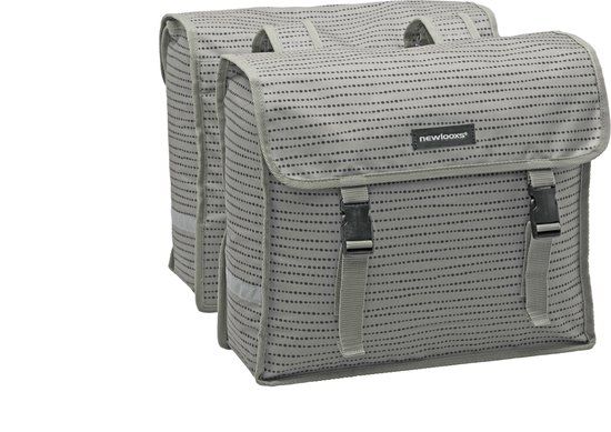 New Looxs Fiori Double Nomi Double Pannier - 30 liter - Grey