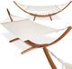 Tectake Hamac - XXL - 2 Personnes - Support en bois - Blanc