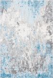 Safavieh Tulum Collectie Vloerkleed, Grijs & Blauw, 160 x 229 cm
