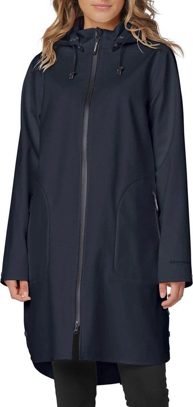 Ilse Jacobsen RAIN128 Regenjas Dames - Dark Indigo - Maat 38