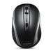 Perixx PERIMICE-721 Muis Kantoor Rechtshandig RF Wireless + Bluetooth + USB Type-A Optisch 1600 DPI Zwart, Zilver